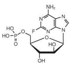Fludarabine Phosphate - Structural Formula Illustration