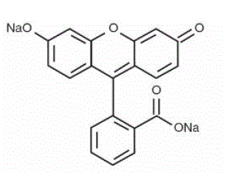 FLUORESCITE® (fluorescein sodium) Structural Formula Illustration