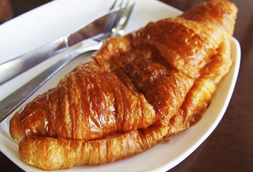 Baked goods are high in unhealthy fats. 