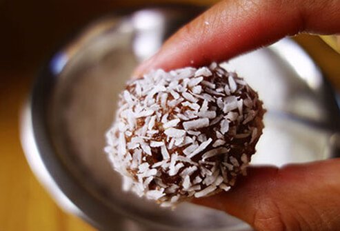 Coconut is trendy but too much saturated fat increases cholesterol and triglycerides. 