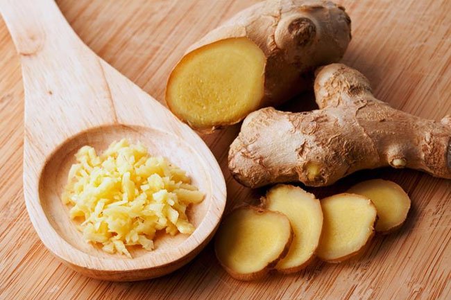 Ginger is a vasodilator that widens blood vessels and lowers blood pressure. 