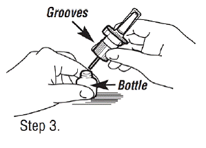 Attaching the Pump - Illustration Attaching the Pump - Illustration