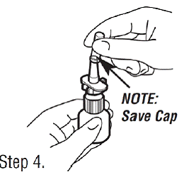 Removing Cap - Illustration Removing Cap - Illustration
