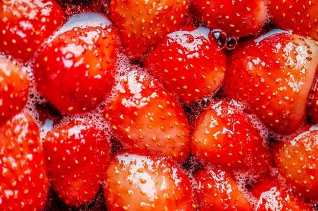 Always boil your frozen berries before use to avoid illness.