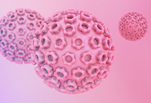 Illustration of the herpes virus.
