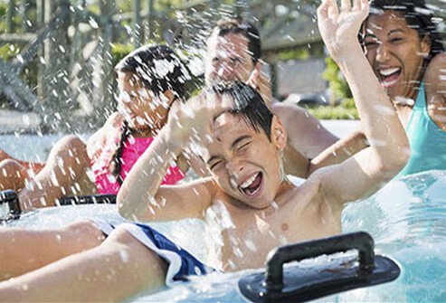 Swimming pools are a lot of fun for kids, and a great way to stay fit.