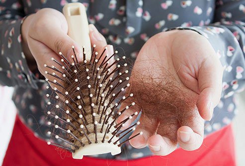 A lack of biotin may make your hair fall out. 