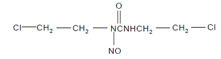 Carmustine - Structural Formula Illustration Carmustine - Structural Formula Illustration
