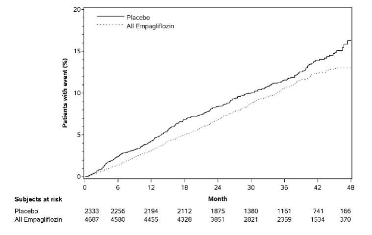 Estimated Cumulative Incidence of First MACE - Illustration