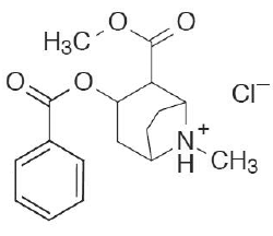 GOPRELTO (cocaine hydrochloride) Structural Formula - Illustration GOPRELTO (cocaine hydrochloride) Structural Formula - Illustration