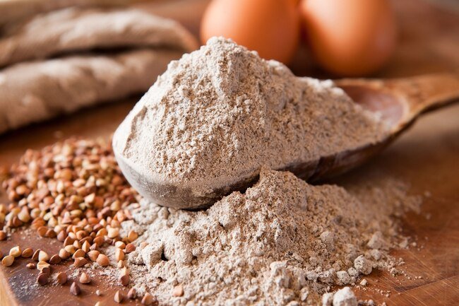 Buckwheat flour is a good choice for pancakes. 