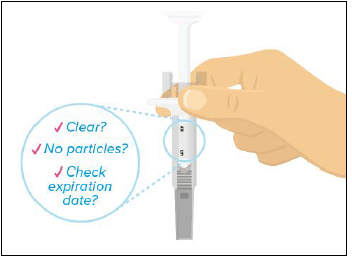 The solution should be clear and colorless to pale brown - Illustration