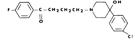HALDOL® (haloperidol) Structural Formula Illustration