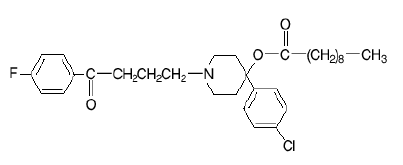 HALDOL® (Haloperidol decanoate) Structural Formula Illustration HALDOL® (Haloperidol decanoate) Structural Formula Illustration
