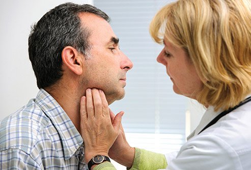 Sores inside the mouth can indicate cancer.