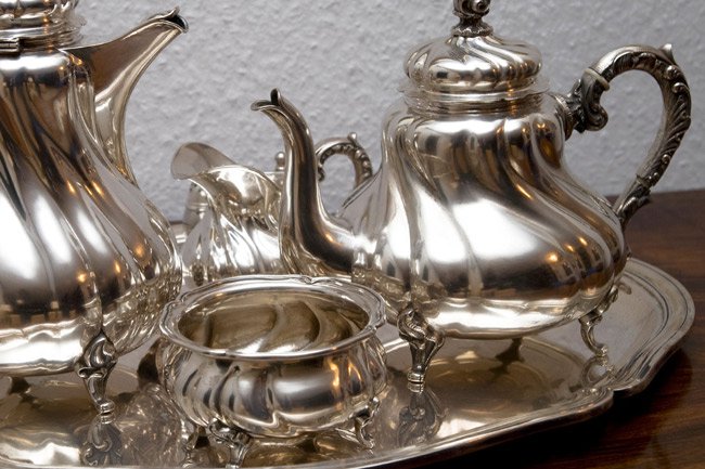 Believe it or not, ketchup is a great aide for shining your silver. 