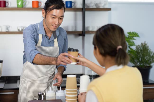 If you do enjoy a flavored latte or a sweetened seasonal drink, make it a small size so you don't overdo the fat and calories. 