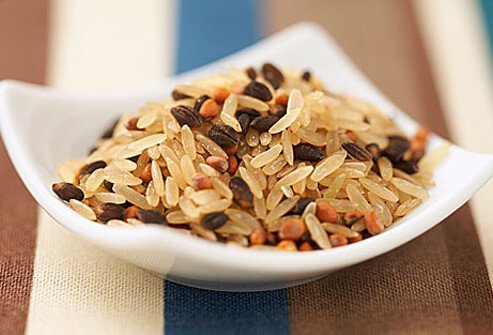 Photo of carb rich grain rice.