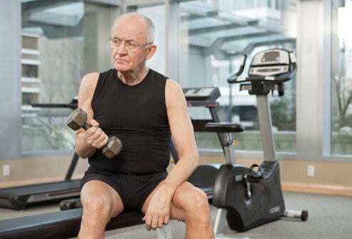 As we age, muscle mass decreases.