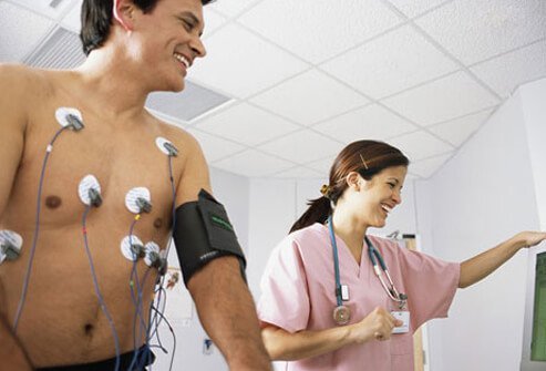 Doctors can diagnose coronary artery disease with a stress test.