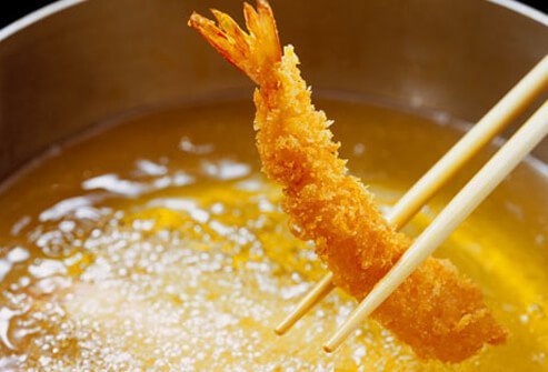 High-fat foods take longer to digest in the stomach and the longer foods remain in your stomach, the higher the risk for heartburn symptoms to develop.