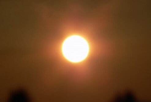 To avoid heat-related illnesses take frequent breaks to get out of the heat, and drink plenty of fluids to replenish fluid lost via sweat.