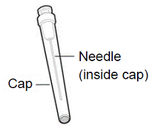18 gauge Transfer Needle - Illustration