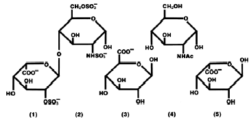 HEP-LOCK U/P (Heparin Sodium) Structural Formula Illustration HEP-LOCK U/P (Heparin Sodium) Structural Formula Illustration