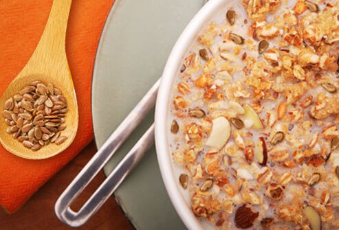 The seed of the flax plant can be an excellent source of fiber, giving you 2.8 grams per tablespoon.