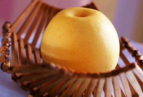 Any fresh fruit is a healthy snack.