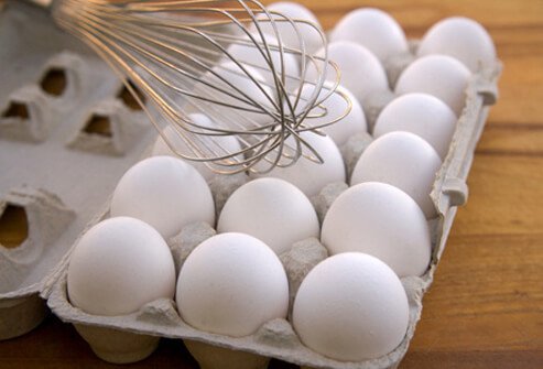 One egg a day is safe for healthy adults, even though the yolks contain cholesterol.