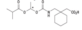 HORIZANT (gabapentin enacarbil) Structural Formula Illustration