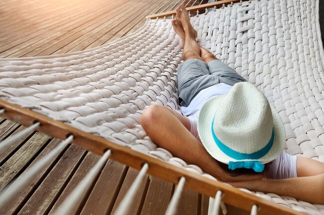 Vacations give you an opportunity to catch up on sleep and rest. 