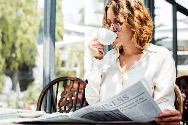 Some caffeine can help you wake up, but excess caffeine can make you jittery and anxious. 