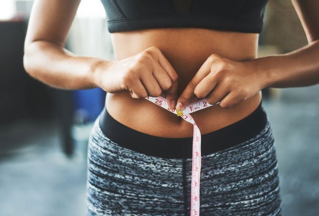 Waist size is one of the indicators of good health.