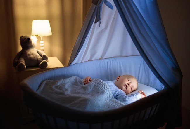 It's never too early to create a bedtime routine for your baby. Some of the things to include in your sleep routine include soothing activities, calming, shushing, and swaddling if your baby enjoys it.