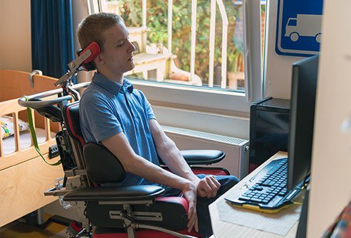 a person with ALS may live for about two to five years from the time of diagnosis