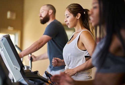 Working out too close to bedtime may keep you up at night. 