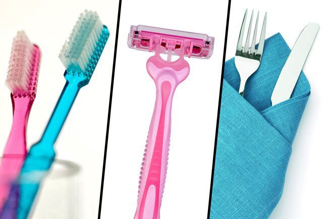 Sharing things can also share germs and illnesses.