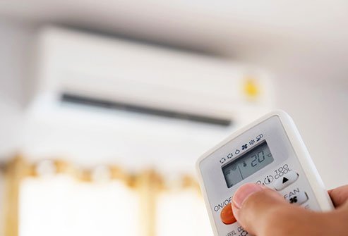 The consistent hum of an air conditioner, fan, or even a long rain can mask sounds that may wake you, like conversation and slamming doors.