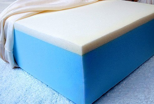 These mold to the contours of your body.