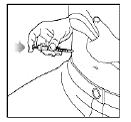 Push down on the Plunger - Illustration