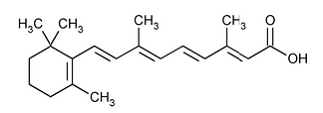 Tretinoin - Structural Formula Illustration