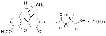HYSINGLA™ ER (hydrocodone bitartrate) Structural Formula Illustration HYSINGLA™ ER (hydrocodone bitartrate) Structural Formula Illustration