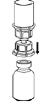 Transfer Diluent into IDELVION Vial - Illustration