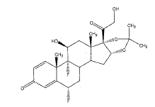 ILUVIEN®(fluocinolone acetonide ) Structural Formula Illustration ILUVIEN®(fluocinolone acetonide ) Structural Formula Illustration