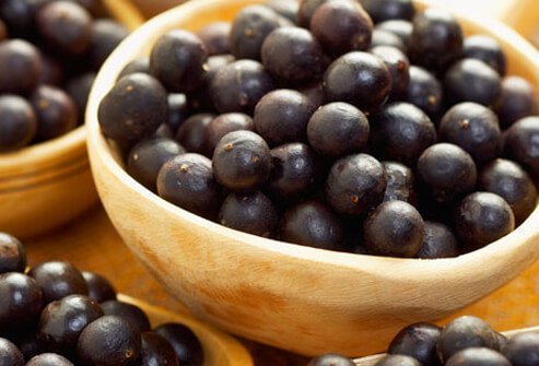 Acai berries are high in anthocyanins which are flavonoid molecules combat oxidative stress in the body and lower inflammation.
