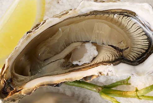 Oysters provide selenium, iron, vitamin C and A, zinc and high-quality protein for proper immune function.