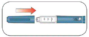 Pull the Pen Cap straight off - Illustration