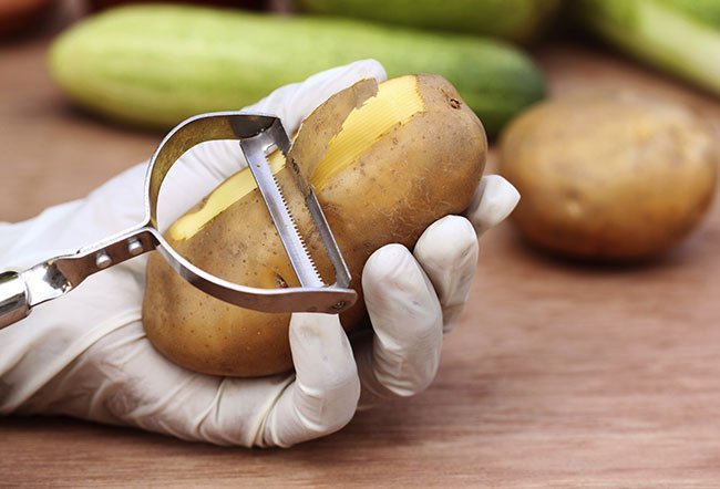 green potatoes green potatoes